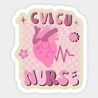 CVICU Nurse Sticker